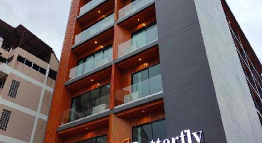 Butterfly Hotel Betong Ban Komo Sip Paet Exteriör bild